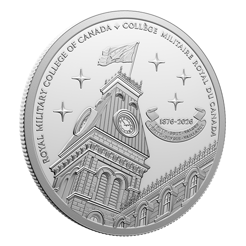 1 oz. Fine Silver Coin - 150th Anniversary of the Royal Military College of Canada (255611)