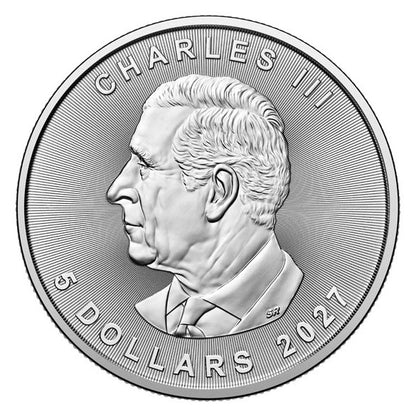 2027 1 oz. Silver Premium Bullion Treasure Maple Leaf Year of the Goat (256094)