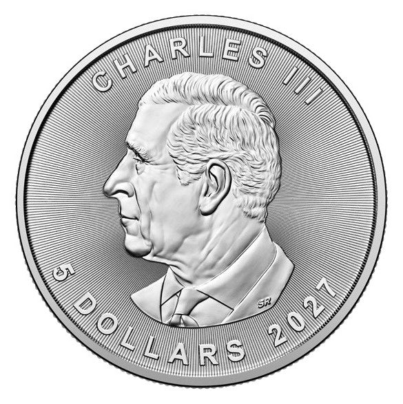 2027 1oz. Silver Premium Bullion Maple Leaf Loon Privy Mark (256099)