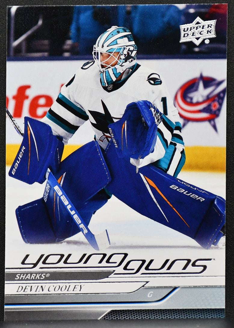 2024-25 Upper Deck Series 2 Young Guns Devin Cooley 473 San Jose Sharks RC 7467