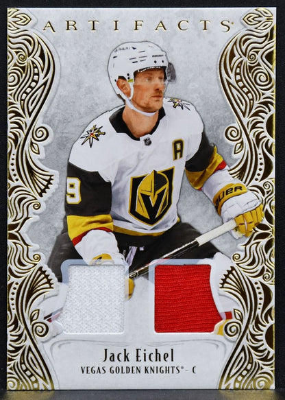 2025-26 UD Artifacts Jack Eichel 135 Vegas Golden Knights 196/199 Jersey