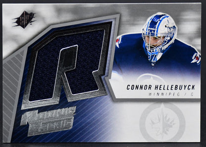 2015-16 SPx Retro Rookie Fabric Connor Hellebuyck SPXR-CH RC Jersey
