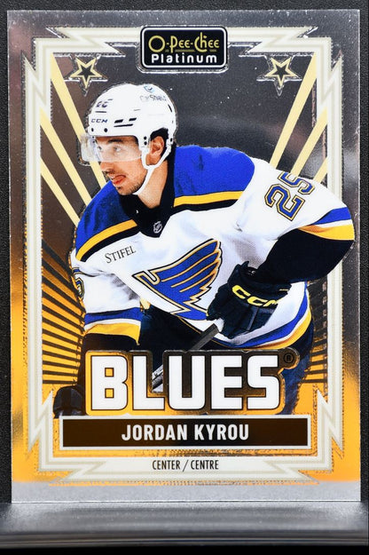 2025-26 O-Pee-Chee Platinum Retro Jordan Kyrou R-2 St. Louis Blues 2270