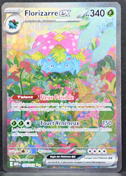 Pokémon Florizarre ex French SV: Scarlet & Violet 151 198/165 LP French