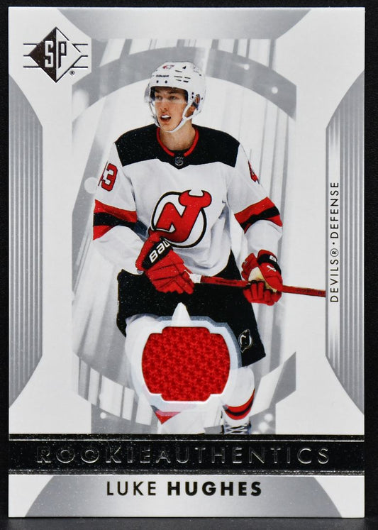 2023-24 Sp Luke Hughes 110 New Jersey Devils RC Jersey