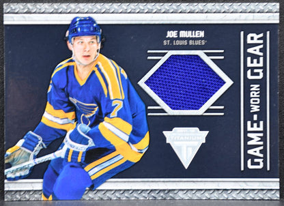 2011-12 Panini Titanium Game-Worn Gear Joe Mullen 98 Jersey 8748