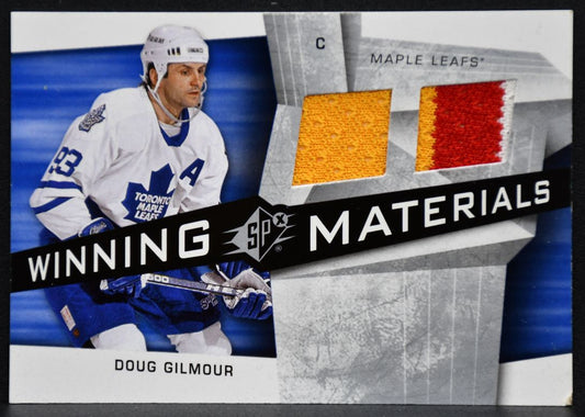 2008-09 SPx Winning Materials Doug Gilmour WM-DG St. Louis Blues Jersey 6880