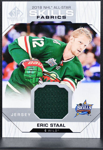 2018-19 SP Game Used 2018 NHL All-Star Skills Fabrics Staal Jersey 0499