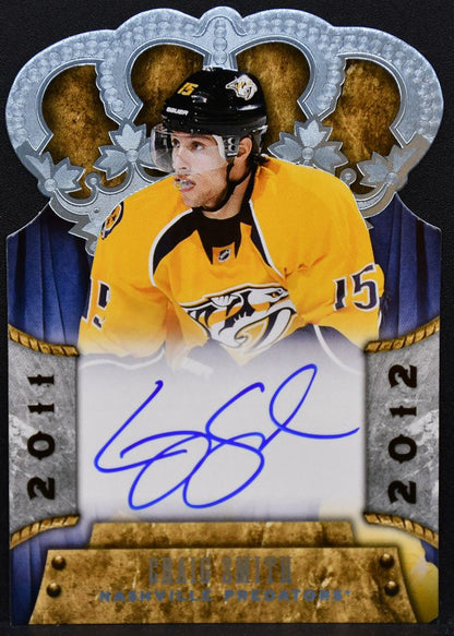 2011-12 Panini Crown Royale Auto Craig Smith 159 Predators RC Auto 9444