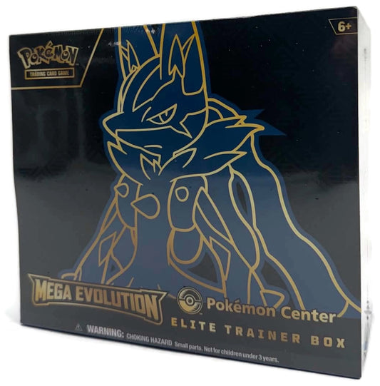 Mega Evolution Lucario Pokemon Center Sealed Elite Trainer Box PC ETB