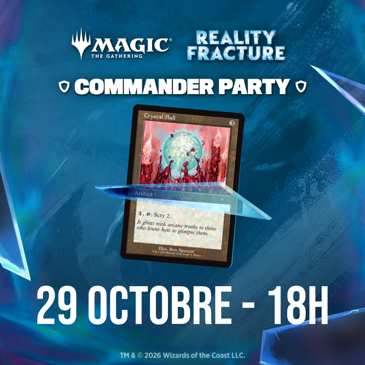 MTG Reality Fracture Commander Party - Jeudi 29 Octobre - 18h