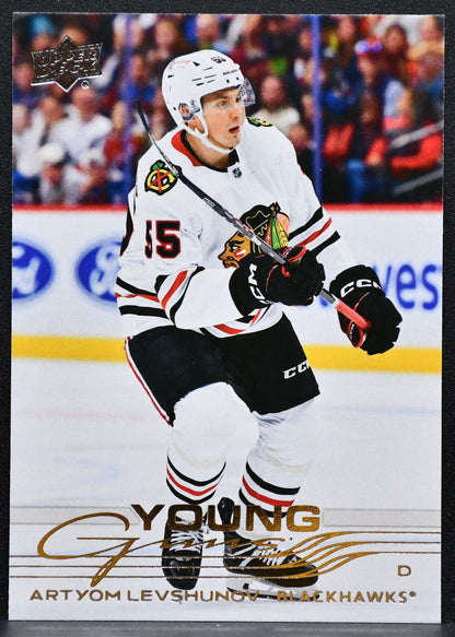 2025-26 Upper Deck Series 1 Young Guns Artyom Levshunov 201 Blackhawks RC 1785