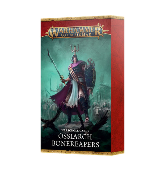Warscroll Cards Ossiarch Bonereapers (English) (PRE ORDER) (RELEASE MAR 07)