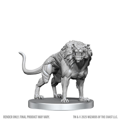 D&D Unpainted Minis Wv28 Hell Hound & Narzugon