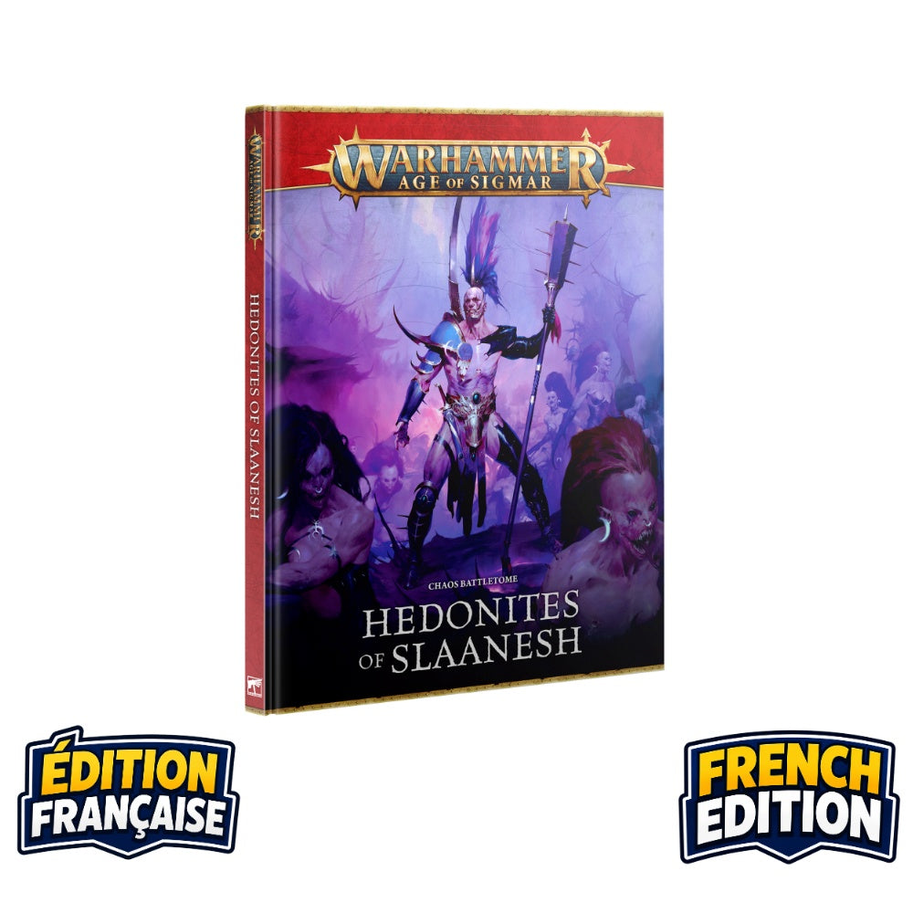 Hedonites Of Slaanesh Battletome (French)