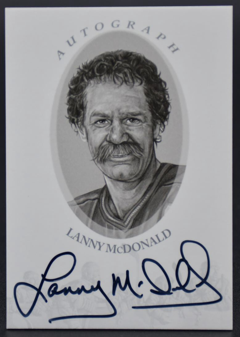 2010-11 In The Game Decades 1980s Lanny McDonald A-LM Auto
