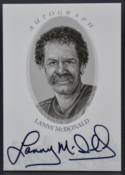 2010-11 In The Game Decades 1980s Lanny McDonald A-LM Auto