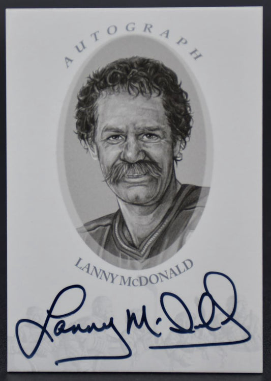 2010-11 In The Game Decades 1980s Lanny McDonald A-LM Auto