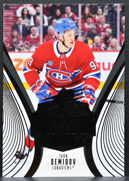 2025-26 SPx Finite Rookie Tuxedo Ivan Demidov 36 Montreal Canadiens RC /25 7842