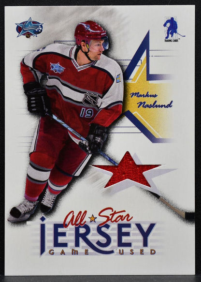2003-04 Be a Player Memorabilia All-Star Jerseys Markus Naslund Jersey 5796
