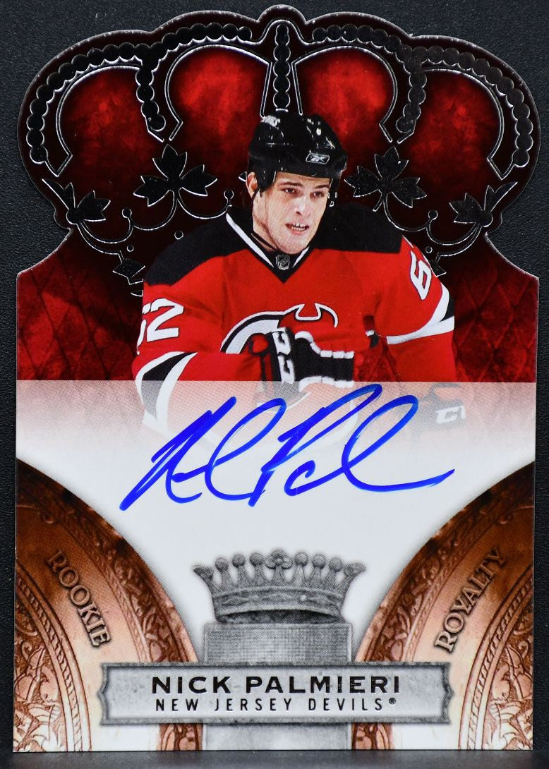 2010-11 Panini Crown Royale Royalty Palmieri 171 Devils RC Auto 145/499 2636