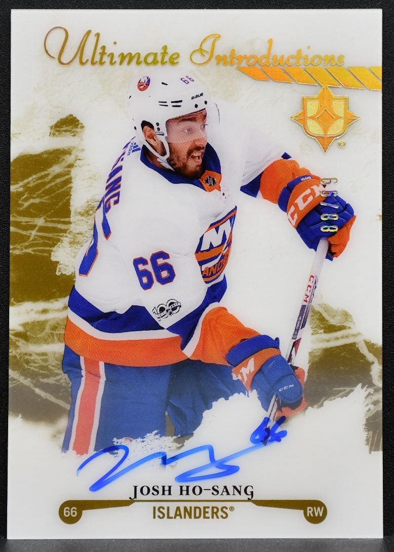 2017-18 Ultimate Introductions Gold Spectrum Auto Ho-Sang RC Auto 88/99 2862