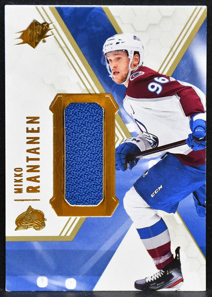 2021-22 SPx Jersey Mikko Rantanen 96 Colorado Avalanche Jersey 3848