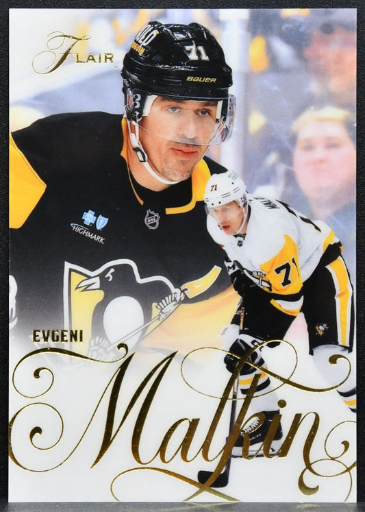 2025-26 Flair Evgeni Malkin 100 Pittsburgh Penguins 4278