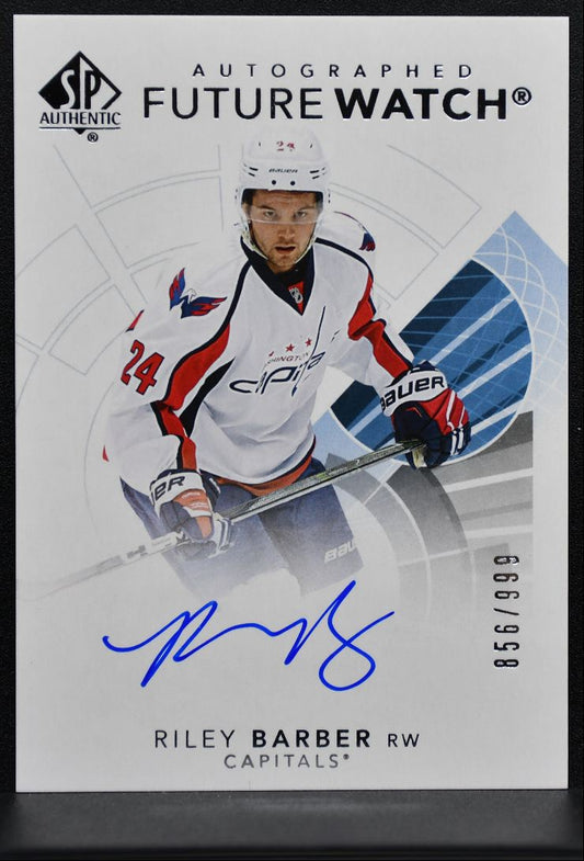2017-18 SP Authentic Future Watch Auto Riley Barber Auto /999 1336