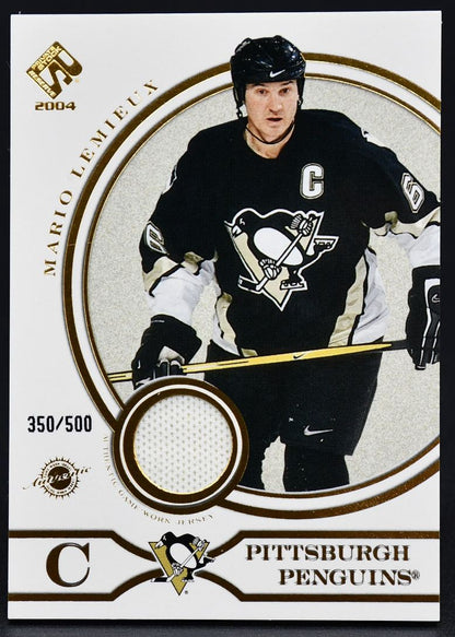 2003-04 Pacific Private Stock Reserve Authentic Lemieux 194 350/500 Jersey