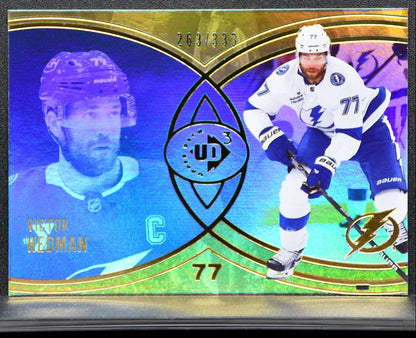 2025-26 UD Extended Series UD3 Gold Victor Hedman UD3-12 Lightning 263/333 8631