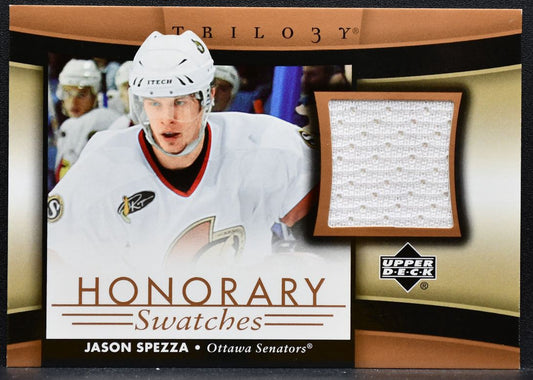 2005-06 Upper Deck Trilogy Honorary Swatches Jason Spezza Senators Jersey 5499