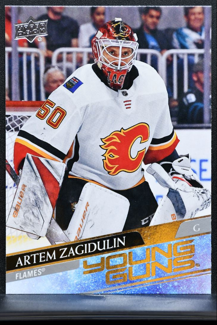 2020-21 Upper Deck Series 1 Young Guns Artem Zagidulin Calgary Flames RC 1358