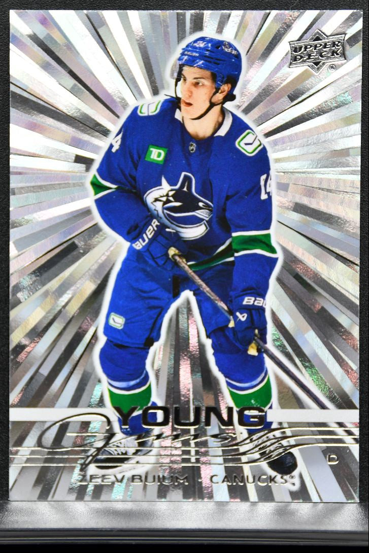 2025-26 Upper Deck Extended Series Young Guns Outburst Zeev Buium RC 8747