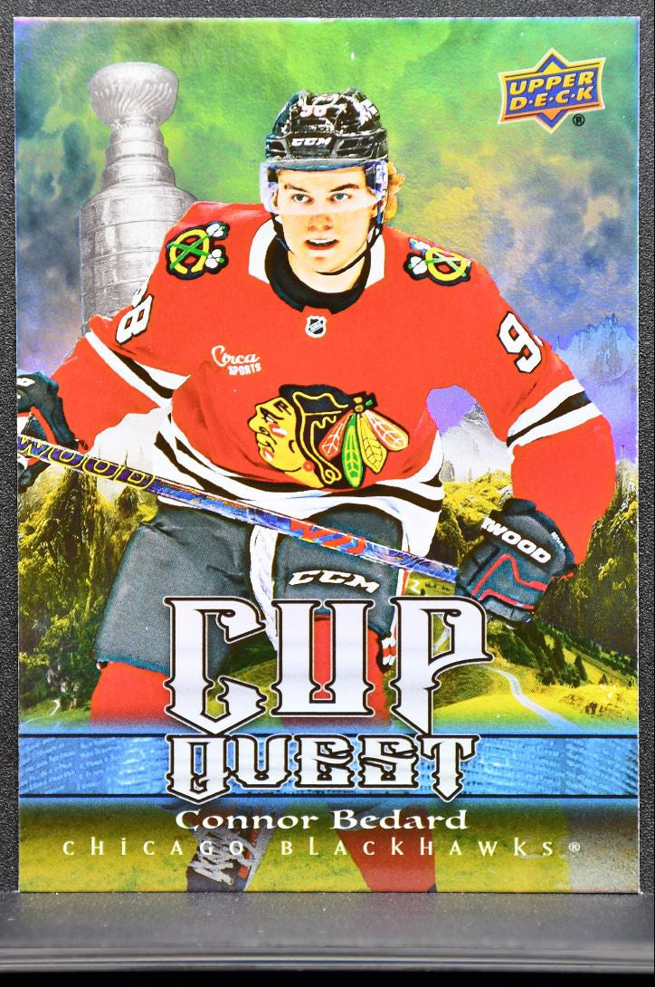 2025-26 Upper Deck Series 1 Cup Quest Connor Bedard Chicago Blackhawks 3956