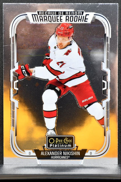 2025-26 O-Pee-Chee Platinum Marquee Rookie Alexander Nikishin Hurricanes RC 2126
