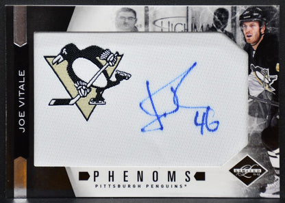 2011-12 Panini Limited Phenoms Vitale 229 Penguins RC Auto 227/299 Patch 0270
