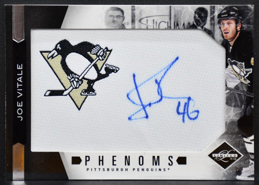 2011-12 Panini Limited Phenoms Vitale 229 Penguins RC Auto 227/299 Patch 0270