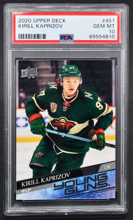 2020-21 UD Series 2 Young Guns Kirill Kaprizov 451 RC
