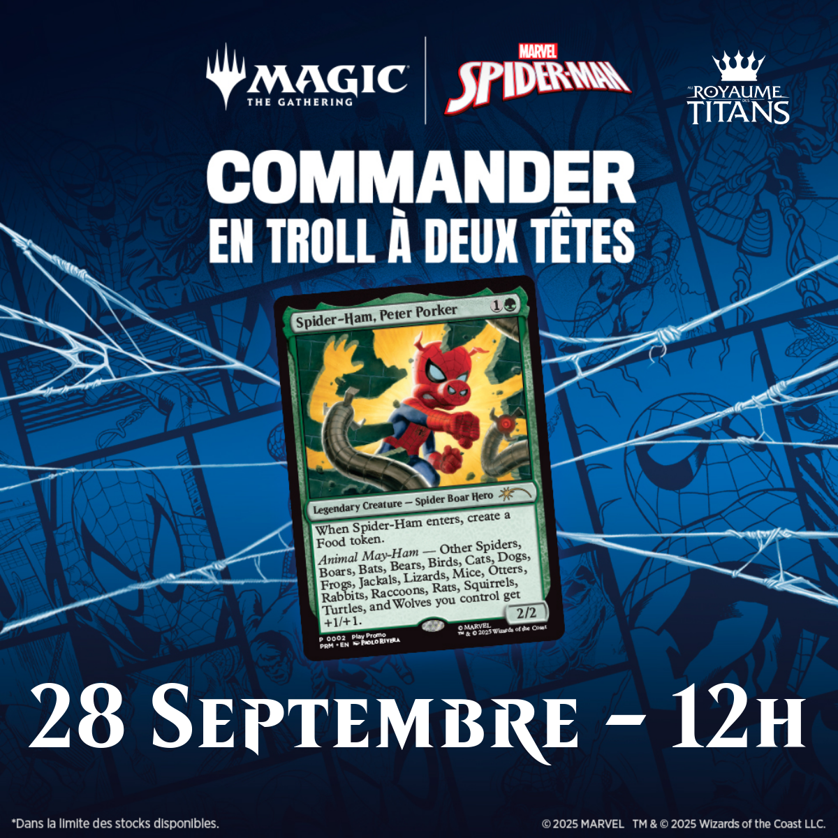 Two-Headed Giant Commander - 28 septembre 12h