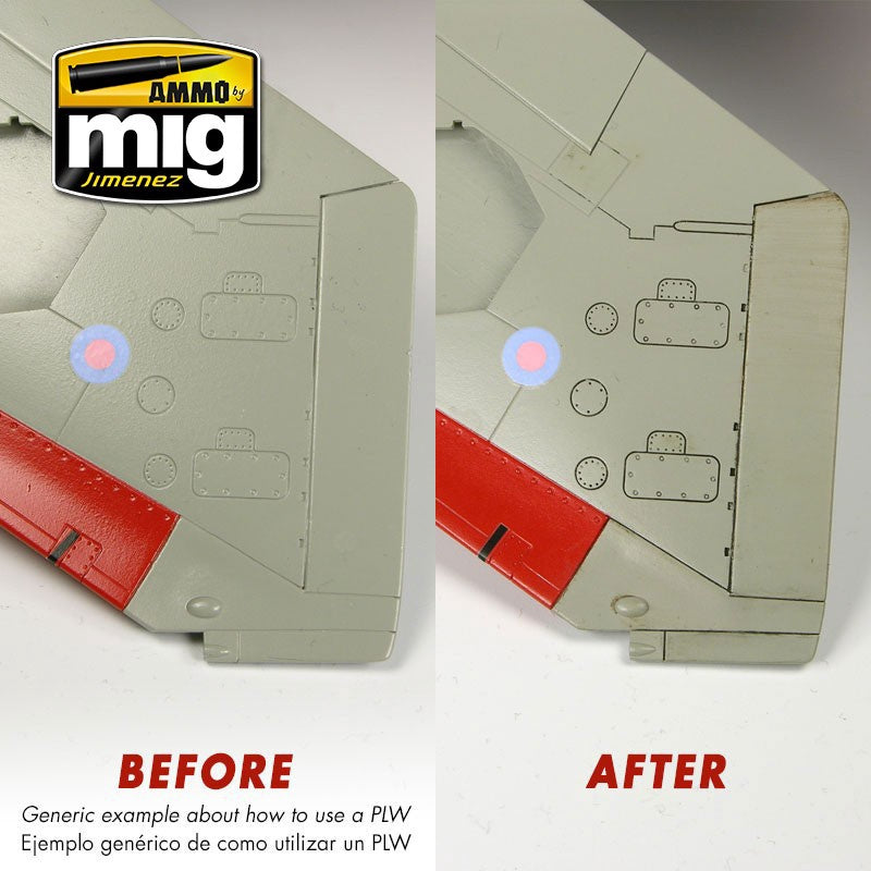 Ammo Mig Stone Grey for Black Panel Line Wash