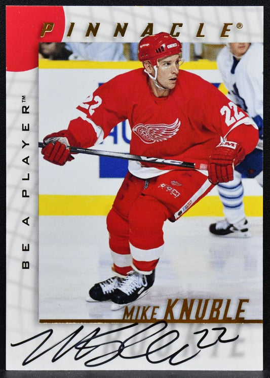 1997-98 Pinnacle Be a Player Autographs Mike Knuble 43 Auto 4594