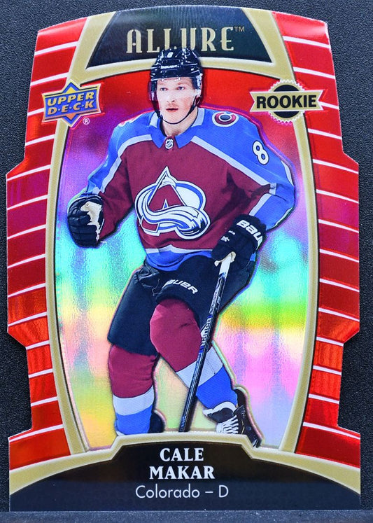 2019-20 Upper Deck Allure Rookie Red Rainbow Cale Makar 80 Avalanche RC 8990