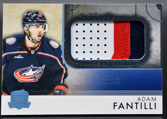 2023-24 UD The Cup Adam Fantilli RGAF-V3 Columbus Blue Jackets RC 13/35 Patch