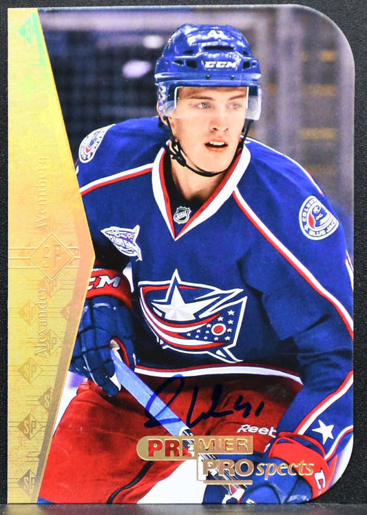 2014-15 SP Authentic Premier Prospects Alexander Wennberg 94-85 RC Auto 0305