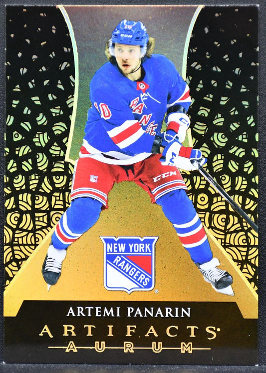 2023-24 Upper Deck Artifacts Aurum Artemi Panarin A-9 New York Rangers 7123