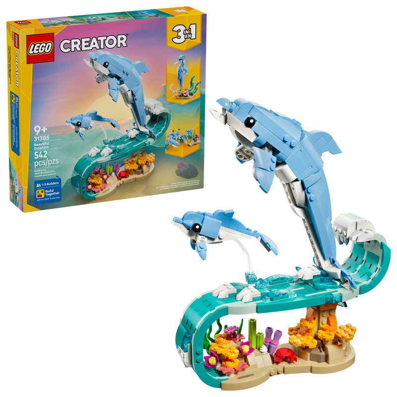 Sea Animals: Beautiful Dolphins (31385)