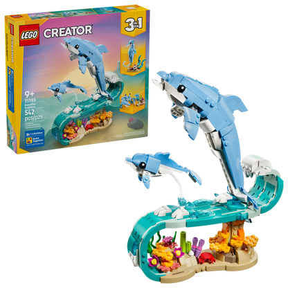 Sea Animals: Beautiful Dolphins (31385)