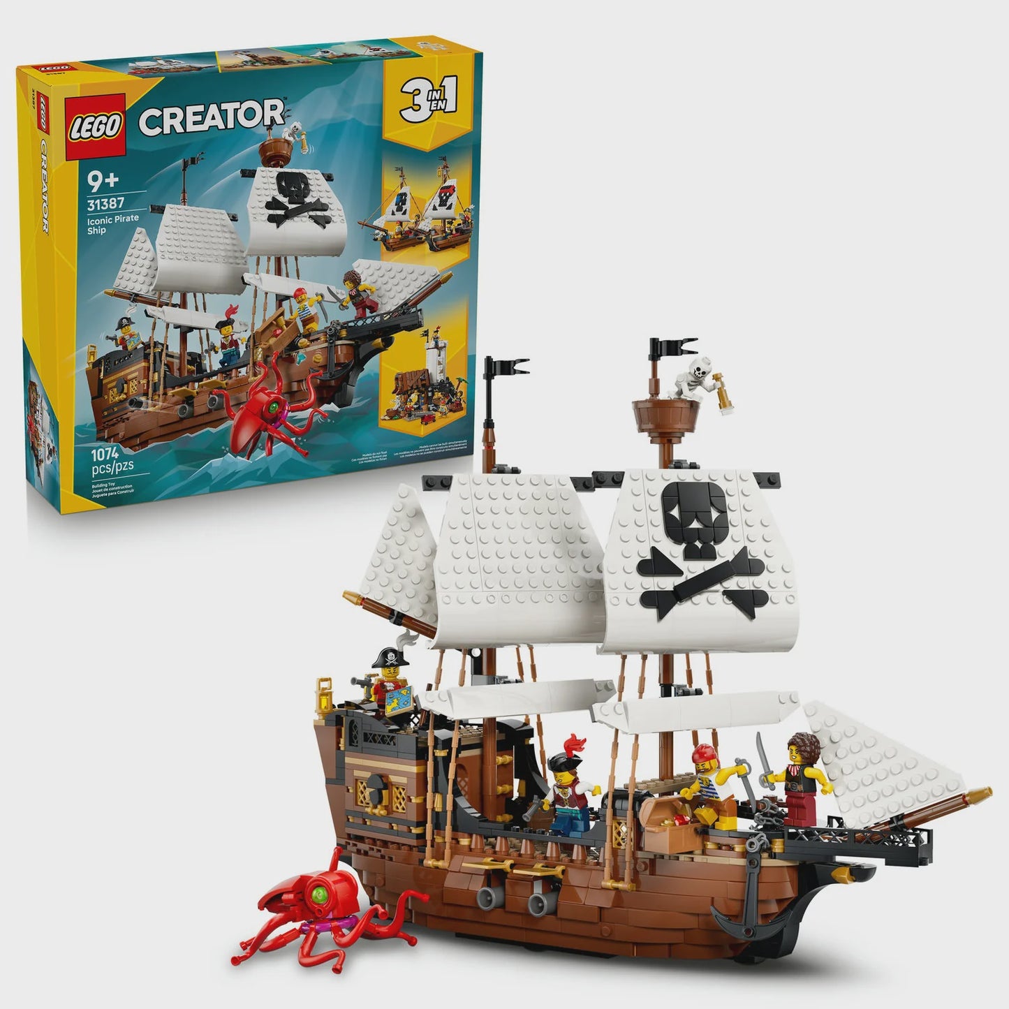 LEGO™ Iconic Pirate Ship (31387)