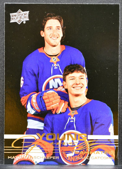 2025-26 UD Series 2 Young Guns Teammates Schaefer / Gatcomb RC 0597